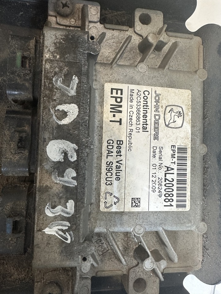 John Deere - AL200881 sterownik moduł EPM-T | AL205722 - ECU for Agricultural machinery: picture 1 John Deere - AL200881 sterownik moduł EPM-T | AL205722 - ECU for Agricultural machinery: picture 1