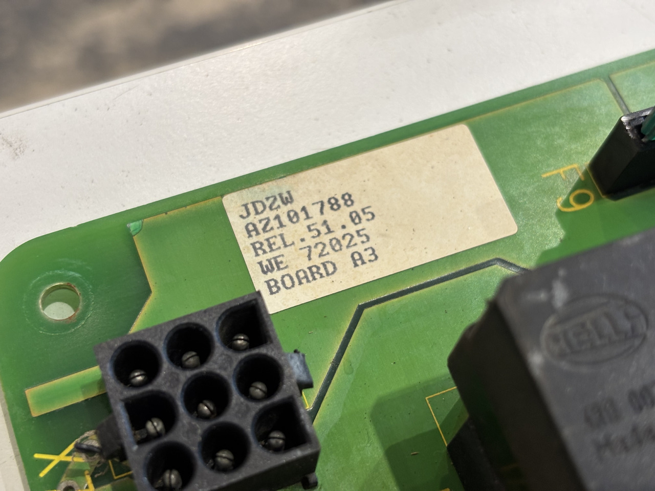 John Deere AZ101788 Płyta Elektroniczna Elektryczna Sterująca Bezpieczniki Przekaźniki - ECU for Agricultural machinery: picture 2 John Deere AZ101788 Płyta Elektroniczna Elektryczna Sterująca Bezpieczniki Przekaźniki - ECU for Agricultural machinery: picture 2