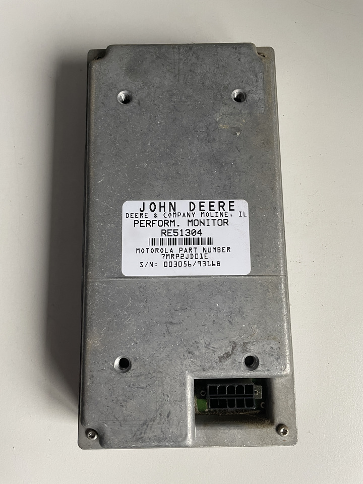 John Deere Performance Monitor - terminal RE51304 RE61600 - Cab and interior for Agricultural machinery: picture 2 John Deere Performance Monitor - terminal RE51304 RE61600 - Cab and interior for Agricultural machinery: picture 2