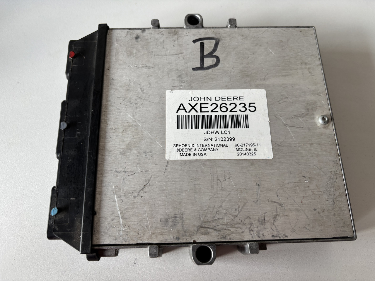 John Deere S660 S670 S670HM S670S680HM S680 STSS685HM S690 Moduł Sterownik AXE66873 AXE26235 - ECU for Combine harvester: picture 1 John Deere S660 S670 S670HM S670S680HM S680 STSS685HM S690 Moduł Sterownik AXE66873 AXE26235 - ECU for Combine harvester: picture 1