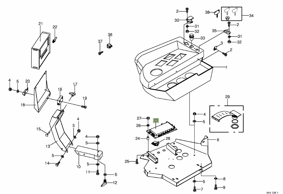 Krone Big M II - komputer sterownik pracy 003024552 - Electrical system for Agricultural machinery: picture 1 Krone Big M II - komputer sterownik pracy 003024552 - Electrical system for Agricultural machinery: picture 1