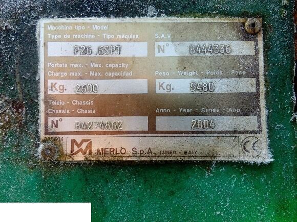ŁADOWARKA TELESKOPOWA Merlo p26.6 spt - CZĘŚCI - FELGI - Rim for Material handling equipment: picture 5 ŁADOWARKA TELESKOPOWA Merlo p26.6 spt - CZĘŚCI - FELGI - Rim for Material handling equipment: picture 5
