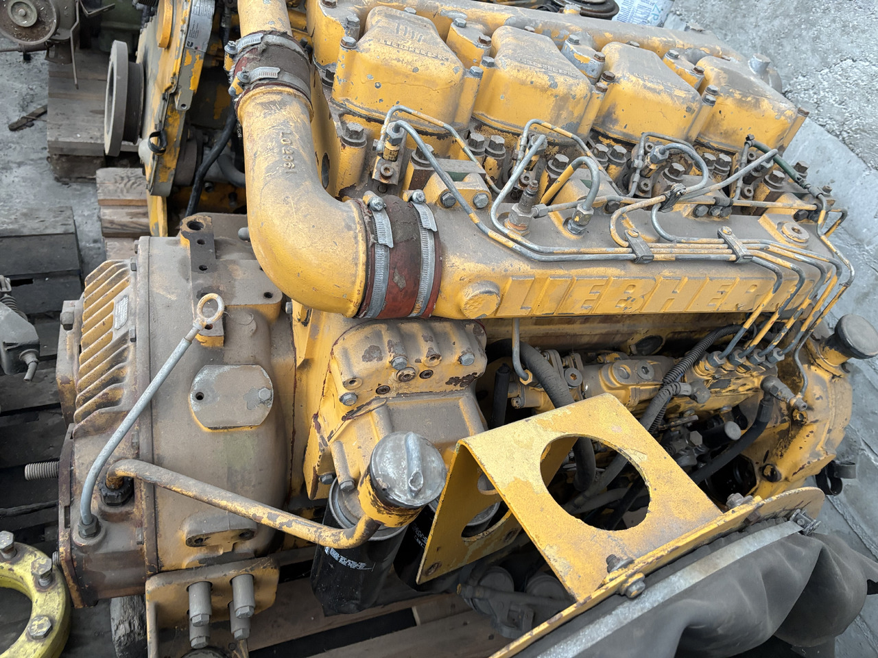 Liebherr D904T D 904 T Silnik Kompletny Blok Koło Zamachowe Wał Korbowy Pokrywa Miska CZĘŚCI - Flywheel for Agricultural machinery: picture 3 Liebherr D904T D 904 T Silnik Kompletny Blok Koło Zamachowe Wał Korbowy Pokrywa Miska CZĘŚCI - Flywheel for Agricultural machinery: picture 3