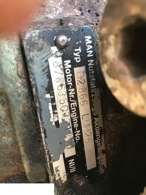 Man D2866 - Spręźarka - Air brake compressor for Agricultural machinery: picture 2 Man D2866 - Spręźarka - Air brake compressor for Agricultural machinery: picture 2