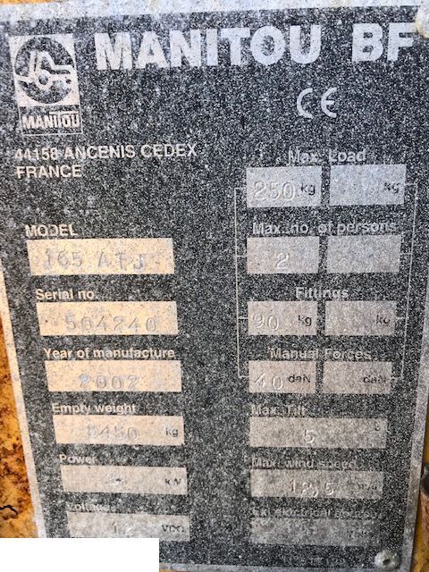 Manitou Maniaccess 165 ATJ Hydraulika - Rozdzielacz - Hydraulic valve for Articulated boom lift: picture 3 Manitou Maniaccess 165 ATJ Hydraulika - Rozdzielacz - Hydraulic valve for Articulated boom lift: picture 3