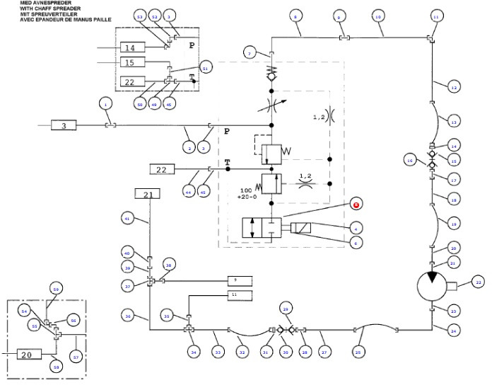 Massey Fergusson MF 30 32 - zawór hydrauliczny - Hydraulic valve for Agricultural machinery: picture 1 Massey Fergusson MF 30 32 - zawór hydrauliczny - Hydraulic valve for Agricultural machinery: picture 1