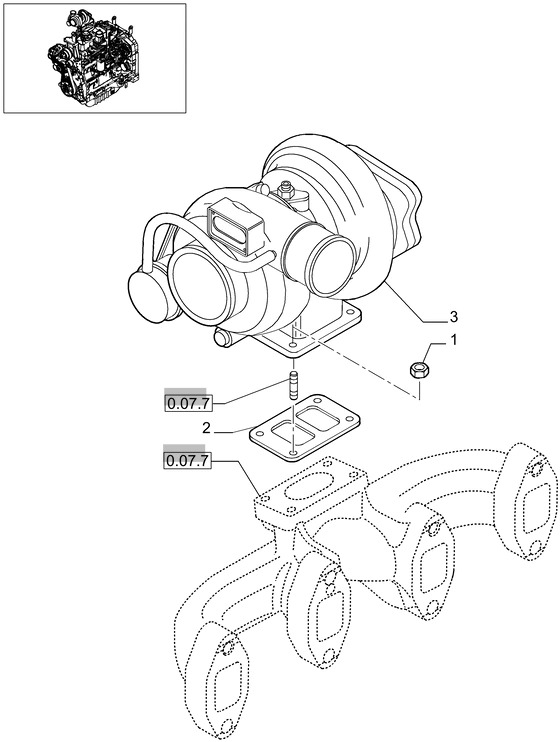 New Holland T6010 Regen turbosprezarka reman-turbocharger 4895271R - Turbo for Agricultural machinery: picture 1 New Holland T6010 Regen turbosprezarka reman-turbocharger 4895271R - Turbo for Agricultural machinery: picture 1