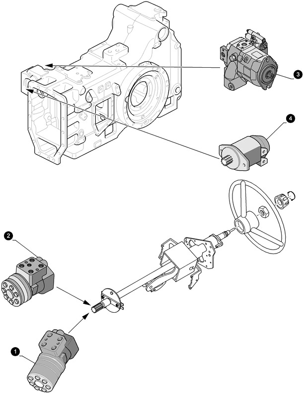New Holland T6090 Regen pompa hydraul 45 cc 84471387R - Hydraulic pump for Agricultural machinery: picture 1 New Holland T6090 Regen pompa hydraul 45 cc 84471387R - Hydraulic pump for Agricultural machinery: picture 1