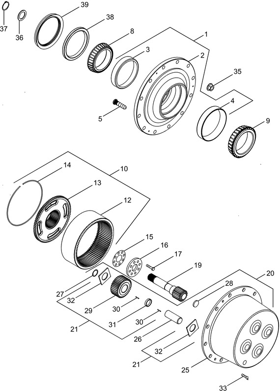 New Holland T6090 T6070 Piasta 87390163 - Wheel hub for Farm tractor: picture 1 New Holland T6090 T6070 Piasta 87390163 - Wheel hub for Farm tractor: picture 1
