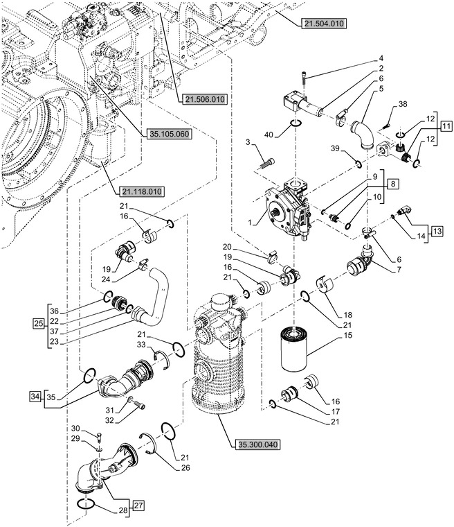 New Holland T6090 T6070 Regen pompa hydraul 45 cc 87738887R - Hydraulic pump for Agricultural machinery: picture 1 New Holland T6090 T6070 Regen pompa hydraul 45 cc 87738887R - Hydraulic pump for Agricultural machinery: picture 1