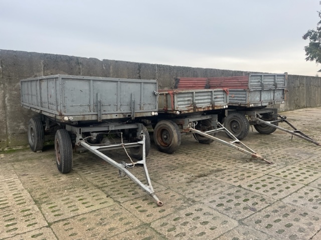Przyczepa d47 D 47 wywrotka , 3 sztuki - Tipper trailer: picture 2 Przyczepa d47 D 47 wywrotka , 3 sztuki - Tipper trailer: picture 2