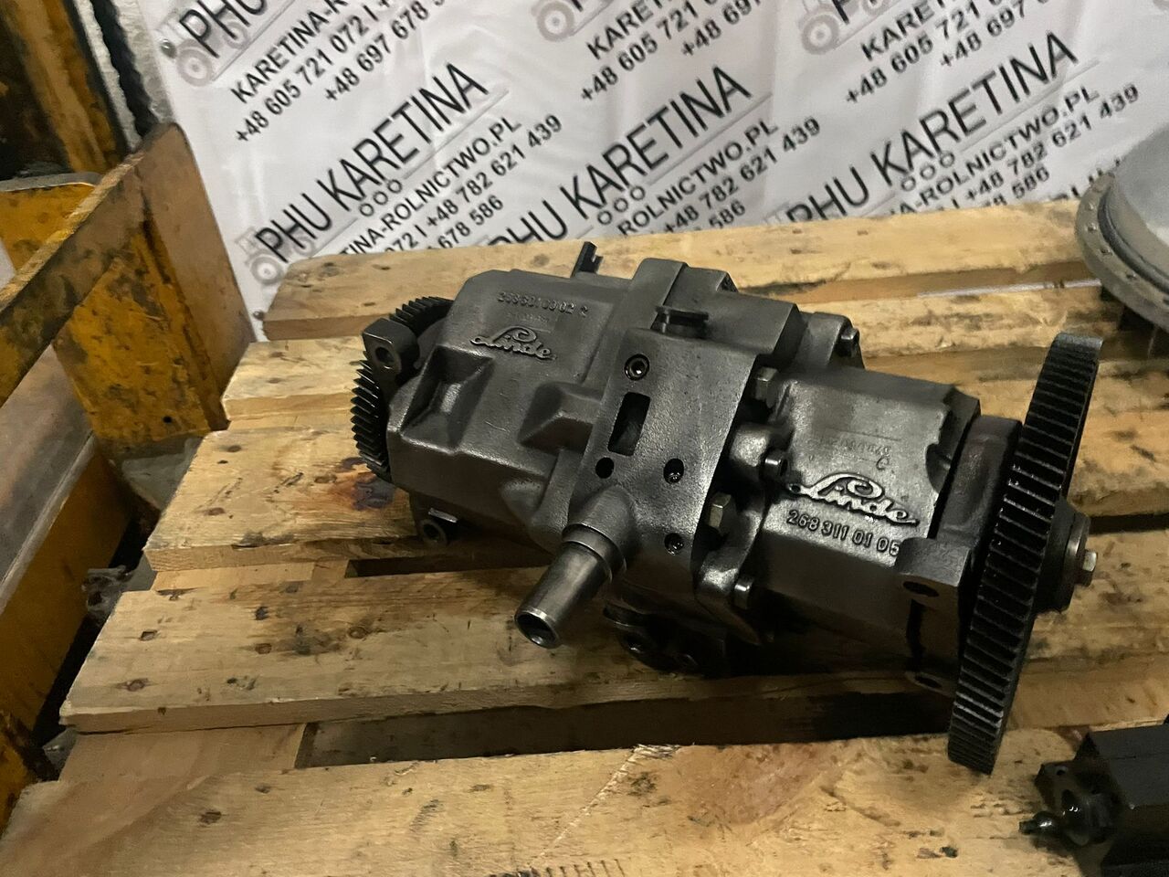 Silnik Hydrostatyczny Linde - Hydraulic motor for Agricultural machinery: picture 4 Silnik Hydrostatyczny Linde - Hydraulic motor for Agricultural machinery: picture 4