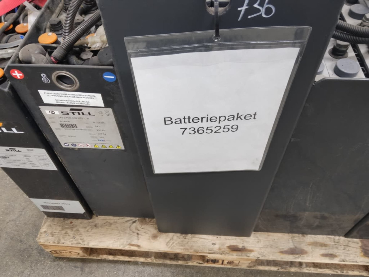 Battery package 5x pieces - Battery for Material handling equipment: picture 2 Battery package 5x pieces - Battery for Material handling equipment: picture 2