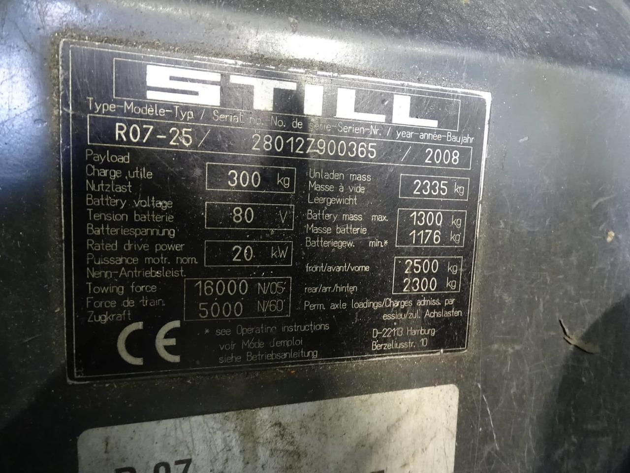 STILL R07-25 - Tow tractor: picture 2 STILL R07-25 - Tow tractor: picture 2