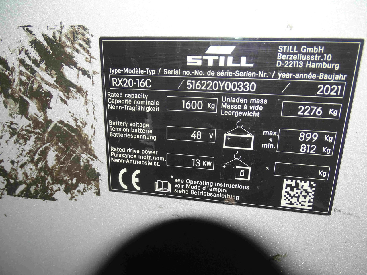 STILL RX20-16C - Electric forklift: picture 5 STILL RX20-16C - Electric forklift: picture 5