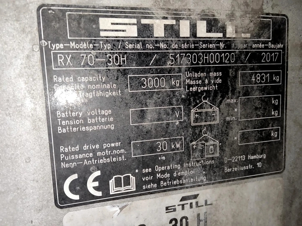 STILL RX70-30H - Diesel forklift: picture 2 STILL RX70-30H - Diesel forklift: picture 2