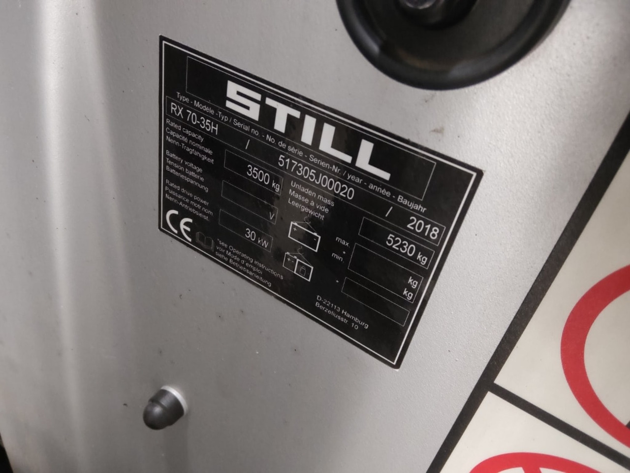 STILL RX70-35H - Diesel forklift: picture 2 STILL RX70-35H - Diesel forklift: picture 2