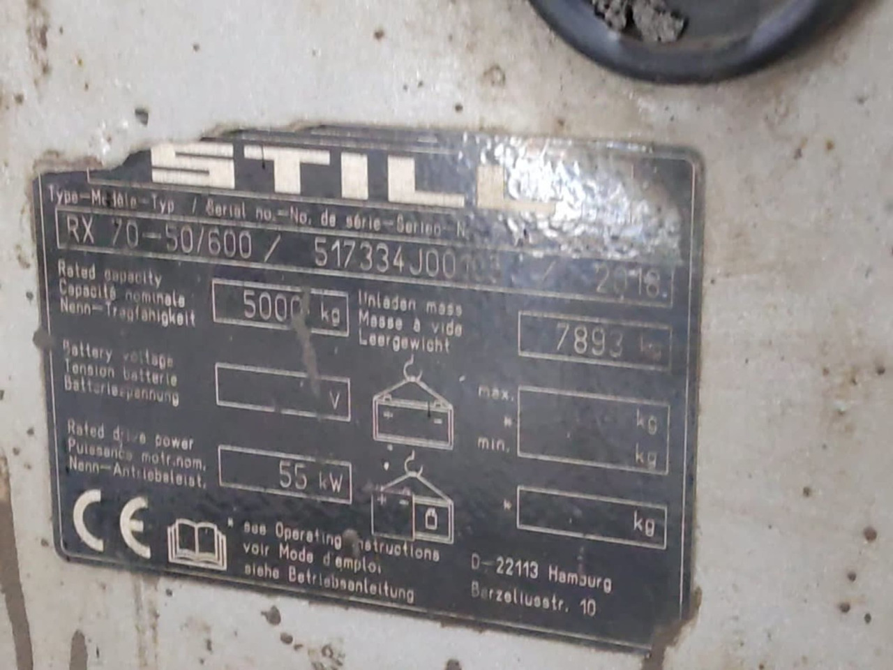 STILL RX70-50/600 - Diesel forklift: picture 3 STILL RX70-50/600 - Diesel forklift: picture 3