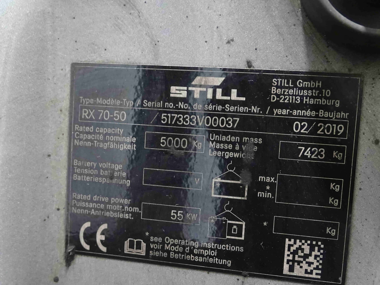 STILL RX70-50 - Diesel forklift: picture 2 STILL RX70-50 - Diesel forklift: picture 2