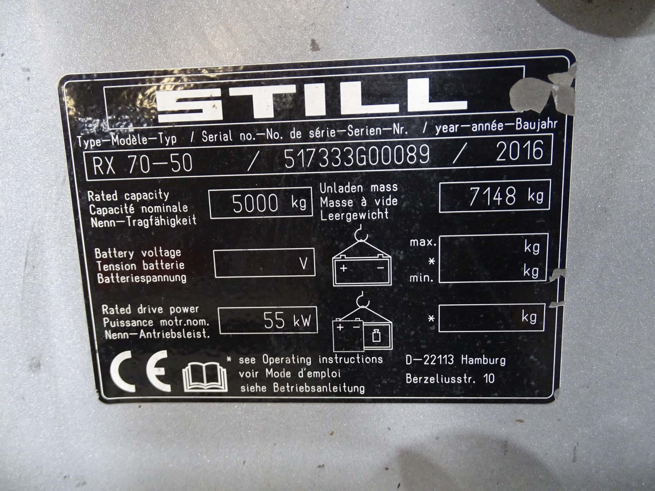 STILL RX70-50 - Diesel forklift: picture 5 STILL RX70-50 - Diesel forklift: picture 5