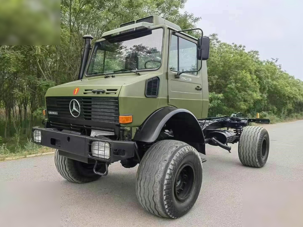 1995 MERCEDES-BENZ UNIMOG 2150 - Cab chassis truck: picture 1 1995 MERCEDES-BENZ UNIMOG 2150 - Cab chassis truck: picture 1