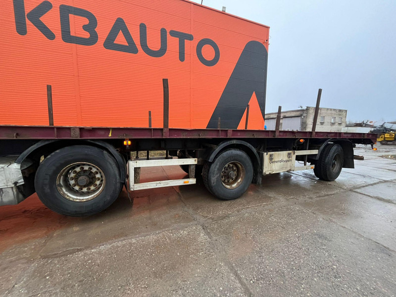 Dropside/ Flatbed semi-trailer Kilafors TRB M3P3-48-160 LIFT & STEERING AXLE: picture 9