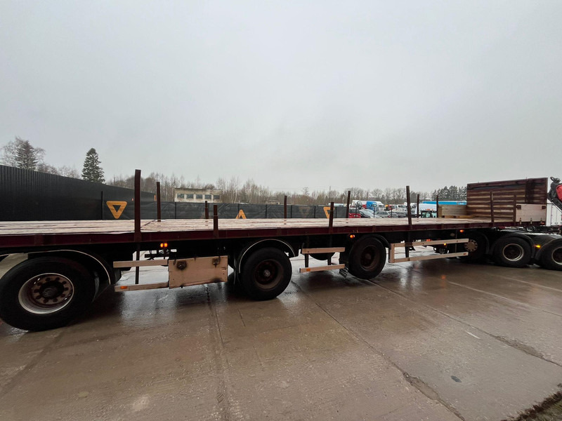 Dropside/ Flatbed semi-trailer Kilafors TRB M3P3-48-160 LIFT & STEERING AXLE: picture 8
