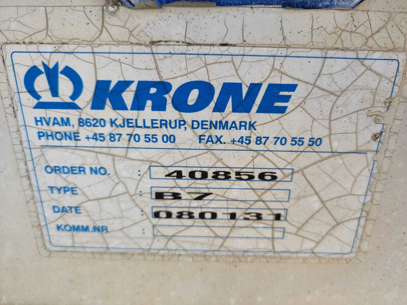 Krone B7 BOX FOR TRUCK 7600x2600x3300 MM / FURGOON - Swap body - box: picture 3 Krone B7 BOX FOR TRUCK 7600x2600x3300 MM / FURGOON - Swap body - box: picture 3