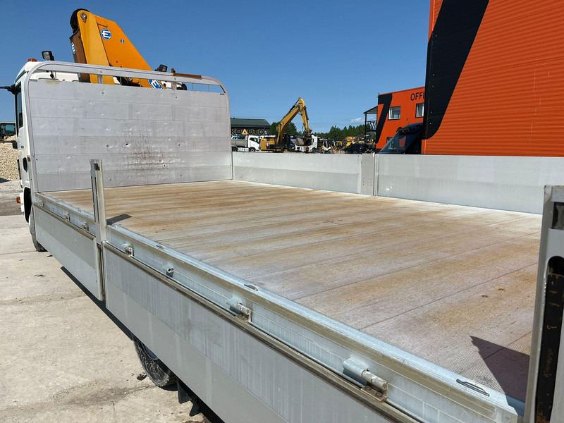 Dropside/ Flatbed truck, Crane truck MAN TGL 8.190 4x2 EFFER 80.2/2S / PLATFORM L=5250 mm: picture 13