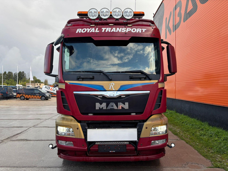 MAN TGS 35.480 8x4H-6 HYDRODRIVE / PLATFORM L=9160 mm / WINCH - Car transporter truck: picture 3 MAN TGS 35.480 8x4H-6 HYDRODRIVE / PLATFORM L=9160 mm / WINCH - Car transporter truck: picture 3