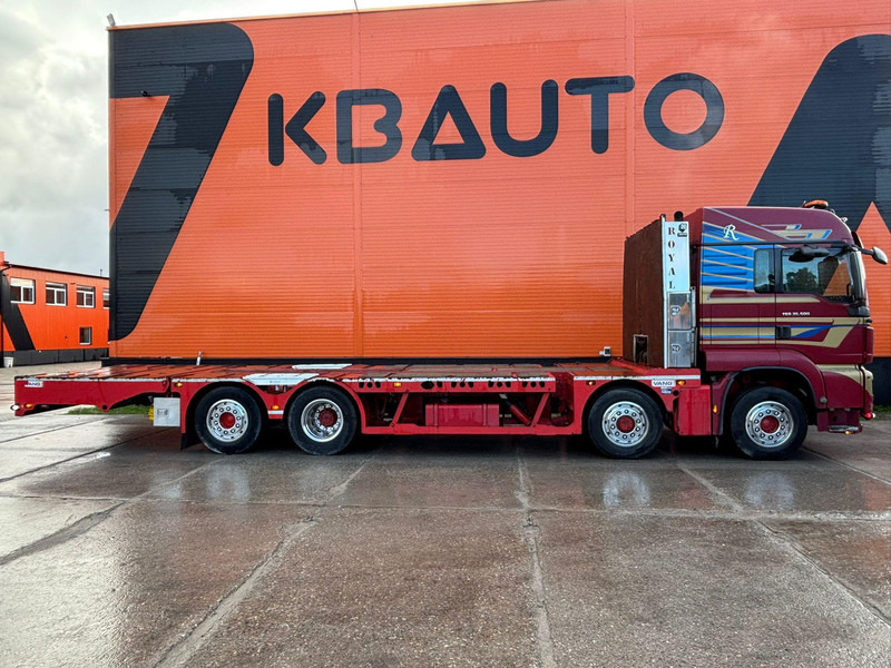 MAN TGS 35.480 8x4H-6 HYDRODRIVE / PLATFORM L=9160 mm / WINCH - Car transporter truck: picture 5 MAN TGS 35.480 8x4H-6 HYDRODRIVE / PLATFORM L=9160 mm / WINCH - Car transporter truck: picture 5
