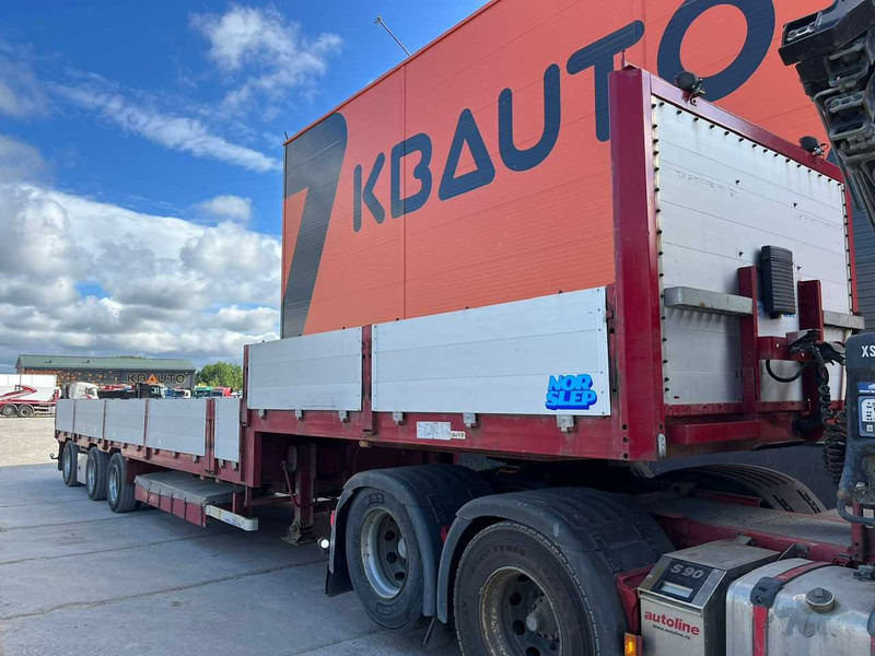 NOR SLEP SE 42 P PLATFORM L=9268 - 13681 mm - Low loader semi-trailer: picture 3 NOR SLEP SE 42 P PLATFORM L=9268 - 13681 mm - Low loader semi-trailer: picture 3