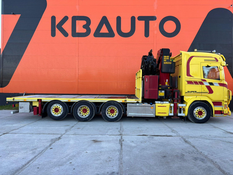 Scania G 490 8x4*4 PK 65002 SH / JIB CONNECTION / PLATFORM L=6301-7499 mm - Dropside/ Flatbed truck, Crane truck: picture 4 Scania G 490 8x4*4 PK 65002 SH / JIB CONNECTION / PLATFORM L=6301-7499 mm - Dropside/ Flatbed truck, Crane truck: picture 4