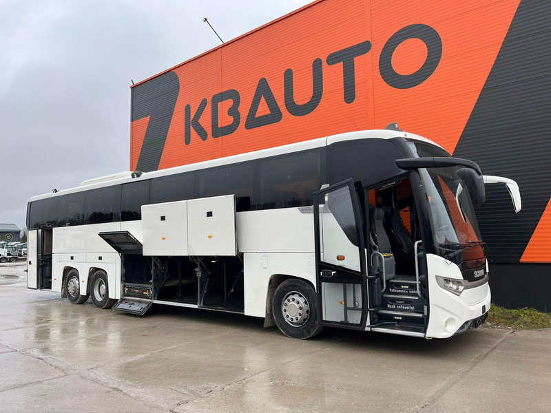 Coach Scania K 450 6x2*4 Interlink 55 SEATS / AC / AUXILIARY HEATING / WHEELCHAIR LIFT / WC: picture 8