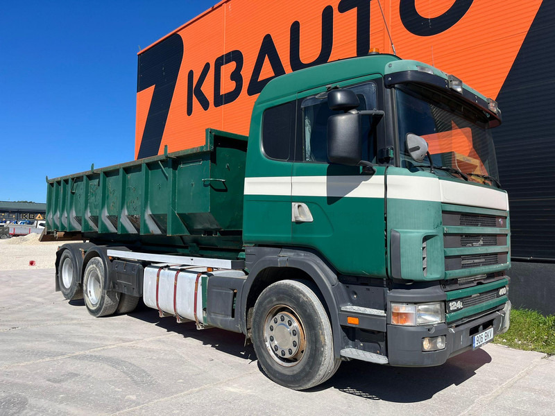 Scania R 124 400 6x2 MARREL AL 20 ton / L=5600 mm / BOX FOR SALE SEPARATELY - Hook lift truck: picture 4 Scania R 124 400 6x2 MARREL AL 20 ton / L=5600 mm / BOX FOR SALE SEPARATELY - Hook lift truck: picture 4