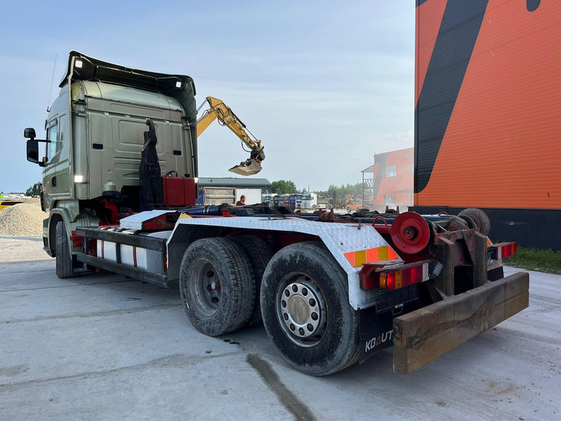 Hook lift truck Scania R 420 6x2 PALFINGER T 20 ton / L=5450 mm / RETARDER: picture 8