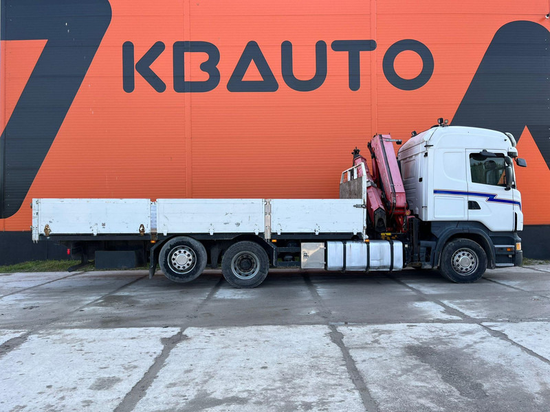 Scania R 440 6x2*4 FASSI F260XP / PLATFORM L=6760 mm - Dropside/ Flatbed truck, Crane truck: picture 5 Scania R 440 6x2*4 FASSI F260XP / PLATFORM L=6760 mm - Dropside/ Flatbed truck, Crane truck: picture 5