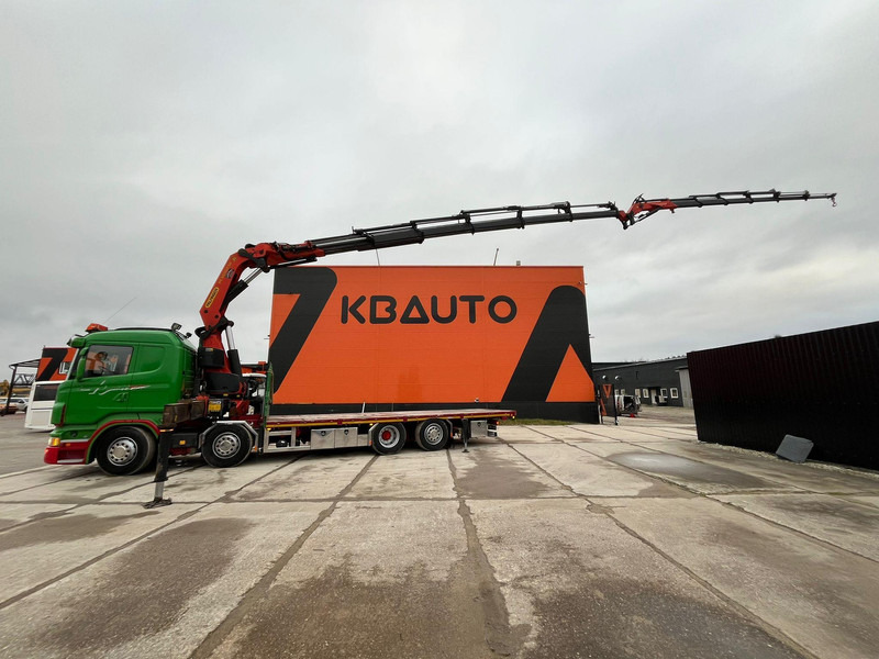 Dropside/ Flatbed truck, Crane truck Scania R 480 8x2*6 PK 65002 + JIB / PLATFORM L=7518 mm: picture 9 Dropside/ Flatbed truck, Crane truck Scania R 480 8x2*6 PK 65002 + JIB / PLATFORM L=7518 mm: picture 9