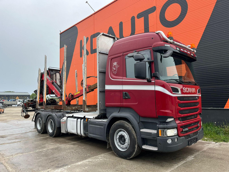 Scania R 730 6x4 RETARDER / BIG AXLES - Timber truck, Crane truck: picture 4 Scania R 730 6x4 RETARDER / BIG AXLES - Timber truck, Crane truck: picture 4