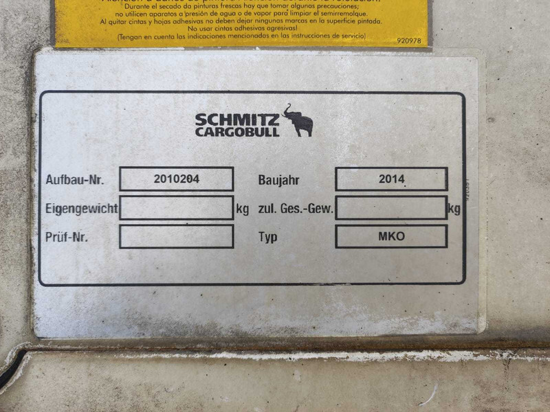 Refrigerator swap body Schmitz Cargobull COOLER BOX FOR VOLVO TRUCK 7500MM / HULTSTEINS FRIDGE HH13FKV: picture 8