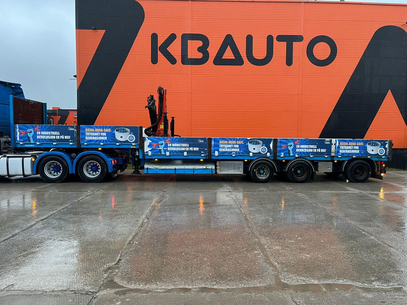 Tyllis Jumbo 3JPA PALFINGER PK23500 / PLATFORM L=9069 mm + 4419 mm - Dropside/ Flatbed semi-trailer: picture 3 Tyllis Jumbo 3JPA PALFINGER PK23500 / PLATFORM L=9069 mm + 4419 mm - Dropside/ Flatbed semi-trailer: picture 3