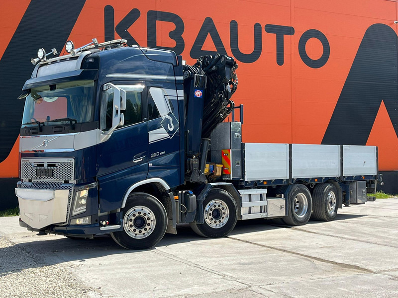 Volvo FH 16 650 8x2*6 HMF 6020K-RC + JIB / PLATFORM L=6344 mm - Dropside/ Flatbed truck, Crane truck: picture 2 Volvo FH 16 650 8x2*6 HMF 6020K-RC + JIB / PLATFORM L=6344 mm - Dropside/ Flatbed truck, Crane truck: picture 2