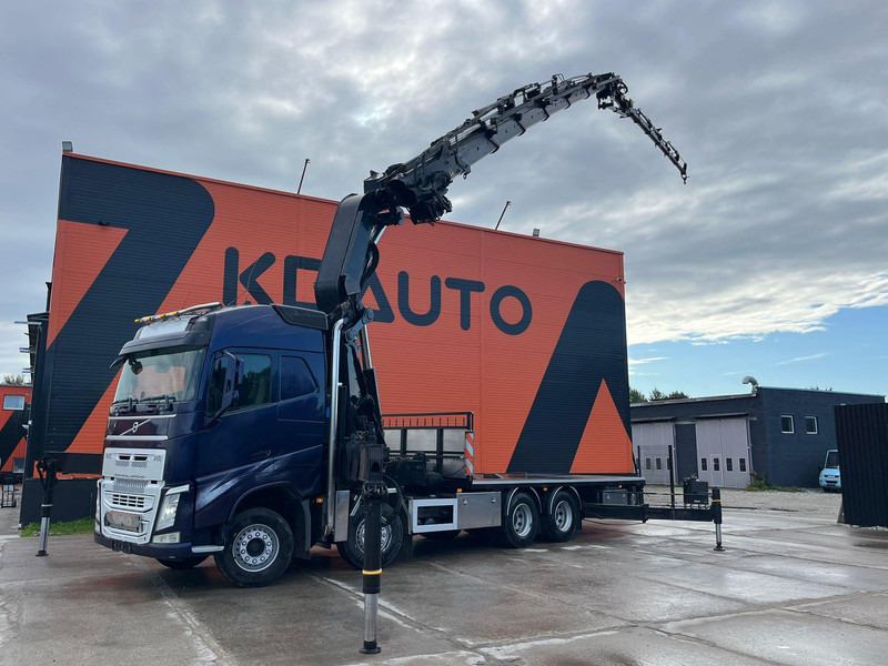 Volvo FH 500 8x4 EFFER 1405 6s + JIB + WINCH / PLATFORM EXTENDABLE L=6206 - 8226mm - Dropside/ Flatbed truck, Crane truck: picture 1 Volvo FH 500 8x4 EFFER 1405 6s + JIB + WINCH / PLATFORM EXTENDABLE L=6206 - 8226mm - Dropside/ Flatbed truck, Crane truck: picture 1