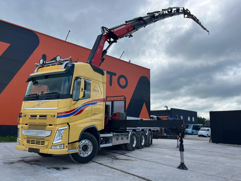 Volvo FH 540 8x4*4 FASSI F710RA2.26 + JIB / PLATFORM L=6314 mm - Dropside/ Flatbed truck, Crane truck: picture 1 Volvo FH 540 8x4*4 FASSI F710RA2.26 + JIB / PLATFORM L=6314 mm - Dropside/ Flatbed truck, Crane truck: picture 1