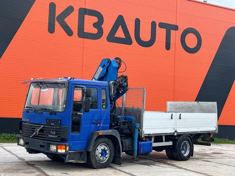 Volvo FL 608 4x2 PK 8200 / BOX L=4249 mm - Dropside/ Flatbed truck, Crane truck: picture 2 Volvo FL 608 4x2 PK 8200 / BOX L=4249 mm - Dropside/ Flatbed truck, Crane truck: picture 2