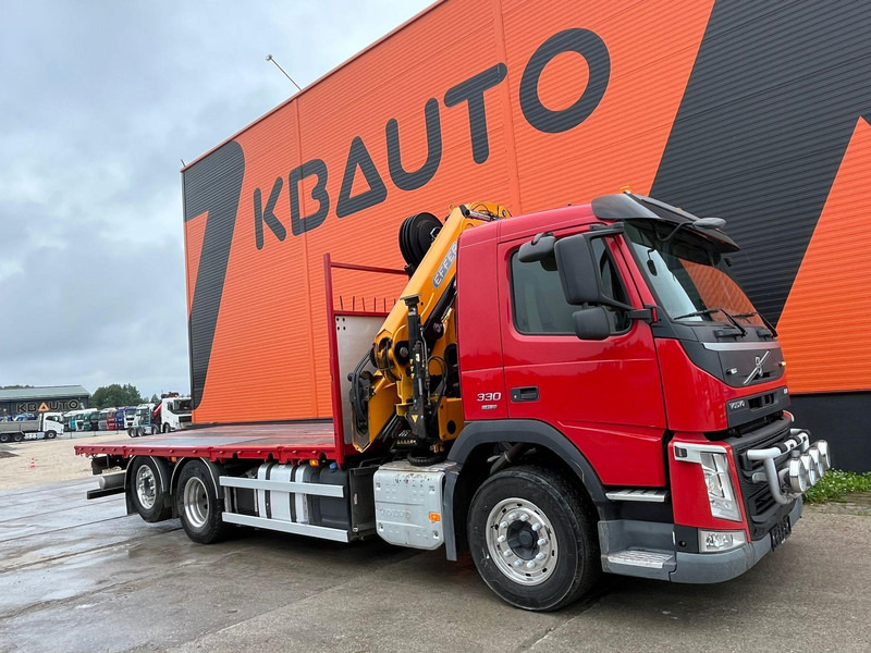 Volvo FM 330 6x2*4 EFFER 215/4S / PLATFORM L=6529 mm - Dropside/ Flatbed truck, Crane truck: picture 4 Volvo FM 330 6x2*4 EFFER 215/4S / PLATFORM L=6529 mm - Dropside/ Flatbed truck, Crane truck: picture 4