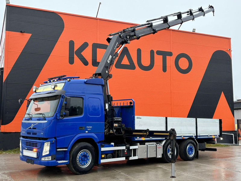 Volvo FM 500 6x2*4 HIAB 244E-6 / PLATFORM L=6310 mm - Dropside/ Flatbed truck, Crane truck: picture 1 Volvo FM 500 6x2*4 HIAB 244E-6 / PLATFORM L=6310 mm - Dropside/ Flatbed truck, Crane truck: picture 1