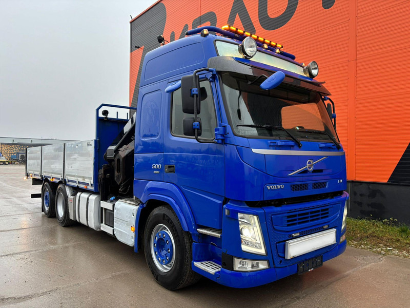 Volvo FM 500 6x2*4 HIAB 244E-6 / PLATFORM L=6310 mm - Dropside/ Flatbed truck, Crane truck: picture 4 Volvo FM 500 6x2*4 HIAB 244E-6 / PLATFORM L=6310 mm - Dropside/ Flatbed truck, Crane truck: picture 4