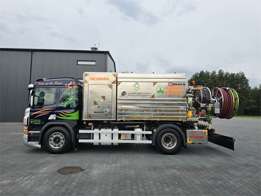 Scania MORO KAISER WUKO COMBI HOT WATER FOR CLEANING SEWE - Vacuum truck: picture 4 Scania MORO KAISER WUKO COMBI HOT WATER FOR CLEANING SEWE - Vacuum truck: picture 4