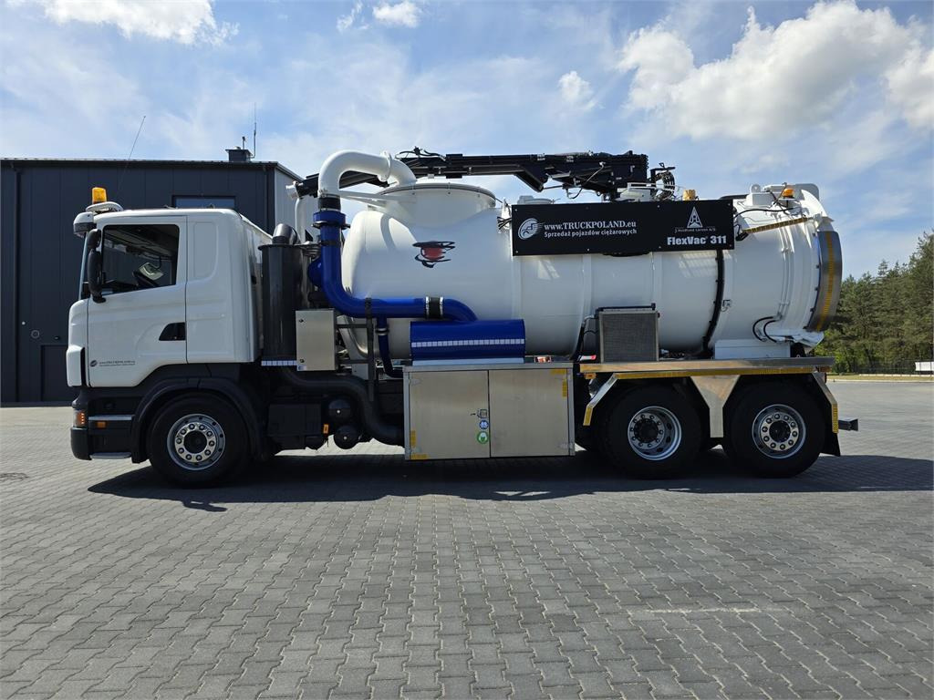 Scania Saugbagger Larsen FlexVac 311 Vacuum suction loade - Vacuum truck: picture 4 Scania Saugbagger Larsen FlexVac 311 Vacuum suction loade - Vacuum truck: picture 4